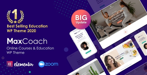 [GET] Nulled MaxCoach v2.2.0 - Online Courses & Education WP Theme