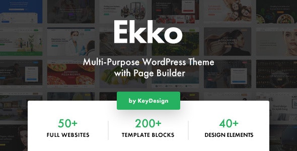 [GET] Nulled Ekko v2.6 - Multi-Purpose WordPress Theme with Page Builder