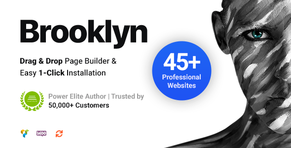 [GET] Nulled Brooklyn v4.9.6.6 - Creative Multi-Purpose Responsive WordPress Theme