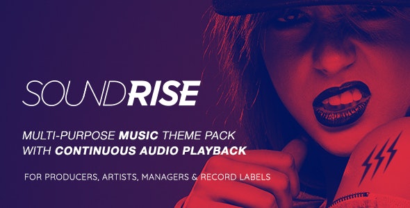 [GET] Nulled SoundRise v1.5.7 - Artists, Producers and Record Labels Theme