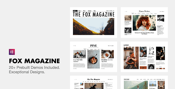 [GET] Nulled The Fox v4.6.7.1 - Minimal WordPress Blog Magazine Theme