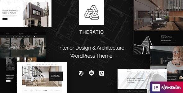 [GET] Nulled Theratio v1.1.4.3 - Architecture & Interior Design Elementor WordPress Theme