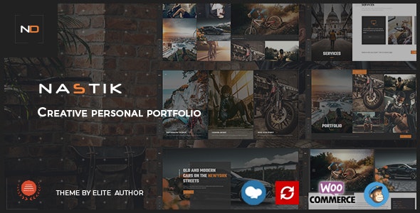 [GET] Nulled Nastik v3.6 - Creative Portfolio WordPress Theme