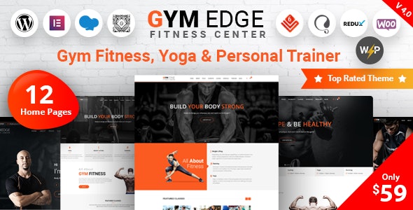 [GET] Nulled Gym Edge v4.2.2 - Gym Fitness WordPress Theme